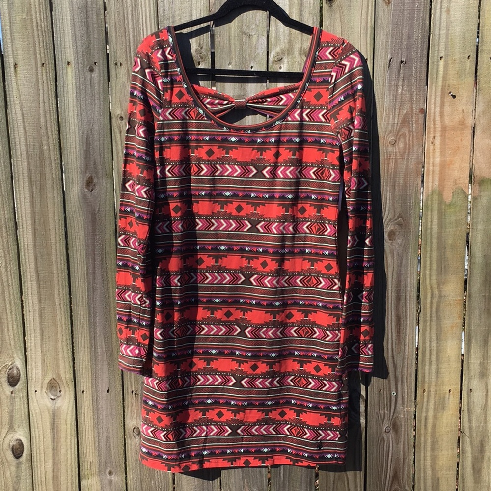 NWT Volcom Aztec Bodycon Dress